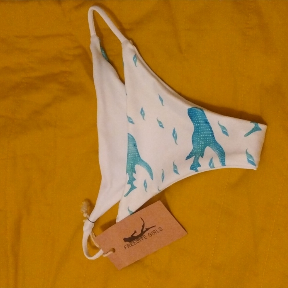 Freedive Girls Shark Bikini Bottom